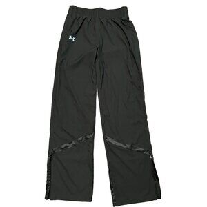 Under Armour women's black Under Armour pants size SM, elastic waist, reflective